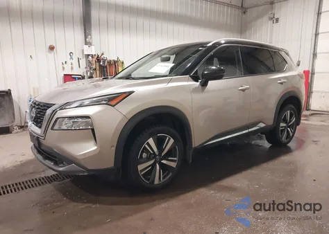 2022 Nissan Rogue Sl Intelligent Awd из США, поврежденный, VIN JN8BT3CBXNW339999